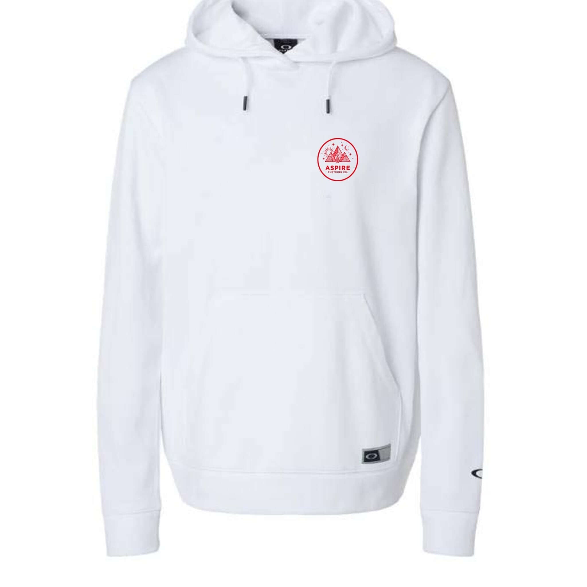 Aspire Clothing Co Surrealist Graphic Hoodie White Pullover - Aspire Clothing