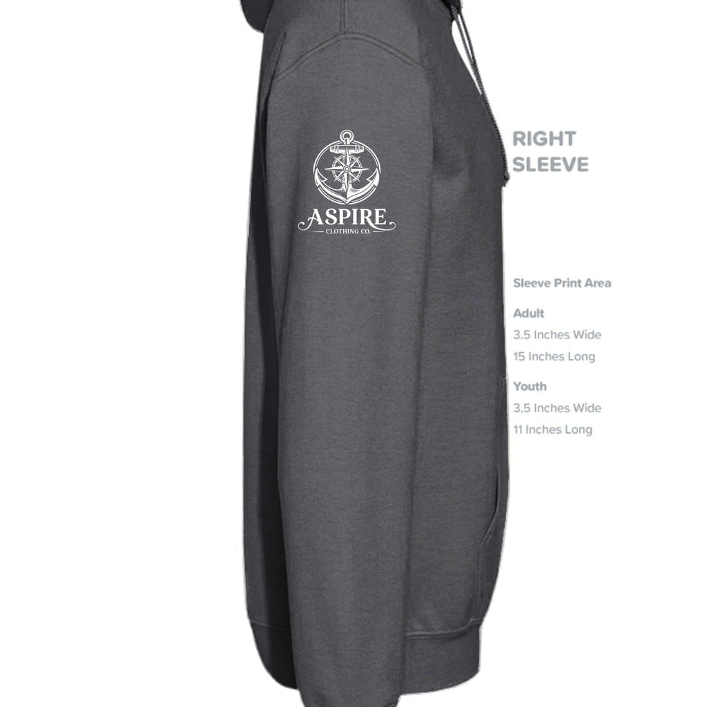 Independent Trading Co IND280SL Avenue Pullover Hooded Sweatshirt - Aspire Clothing