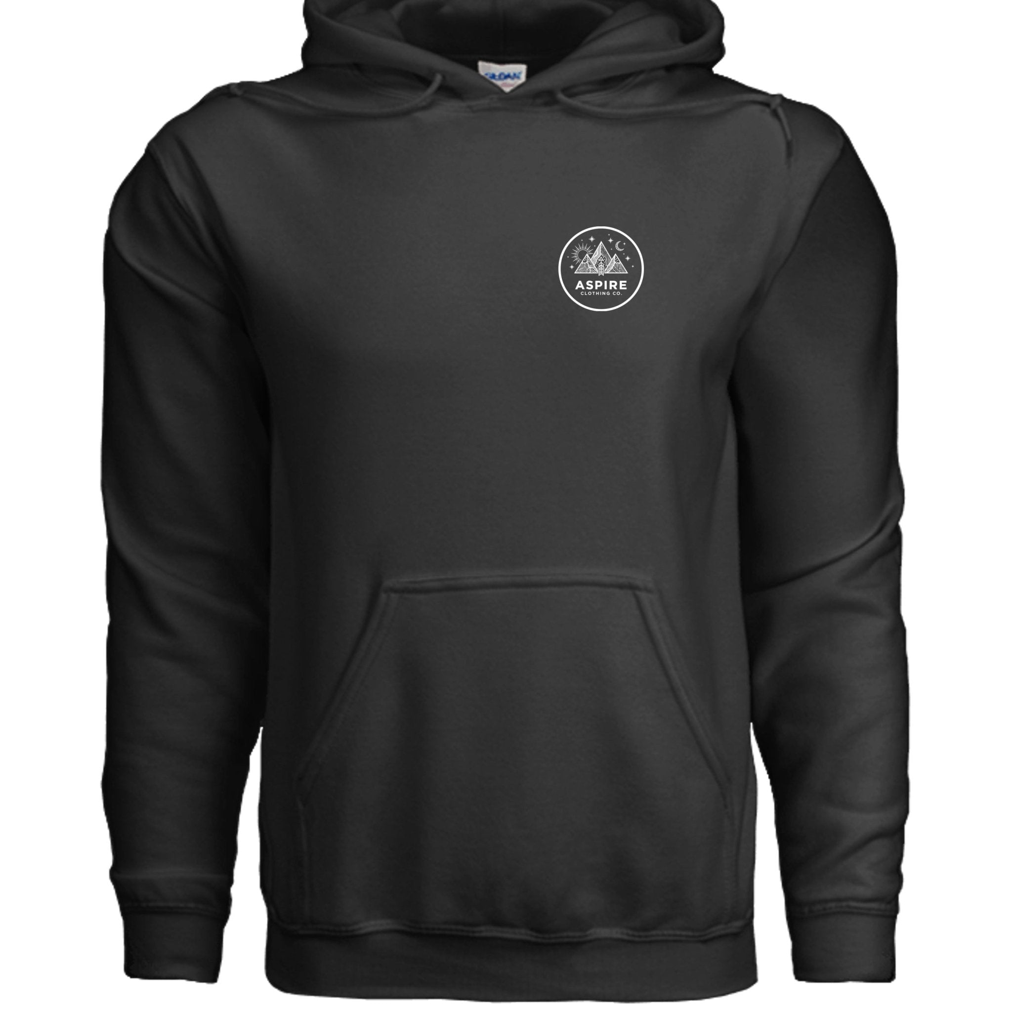 Gildan G185 Adult Heavy Blend Hoodie 8 Oz 50 50 Cotton Polyester - Aspire Clothing