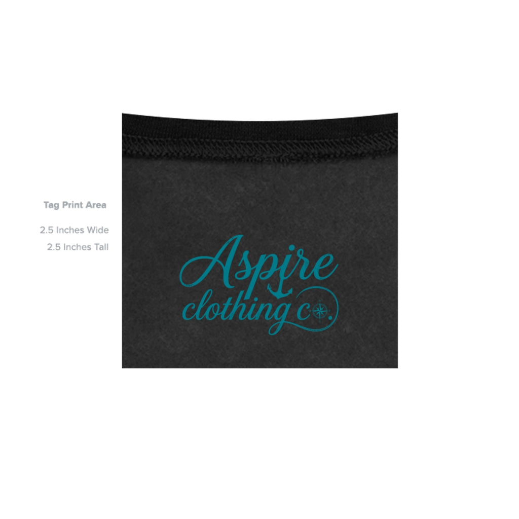 Aspire Anchor Hoodie – Black - Aspire Clothing