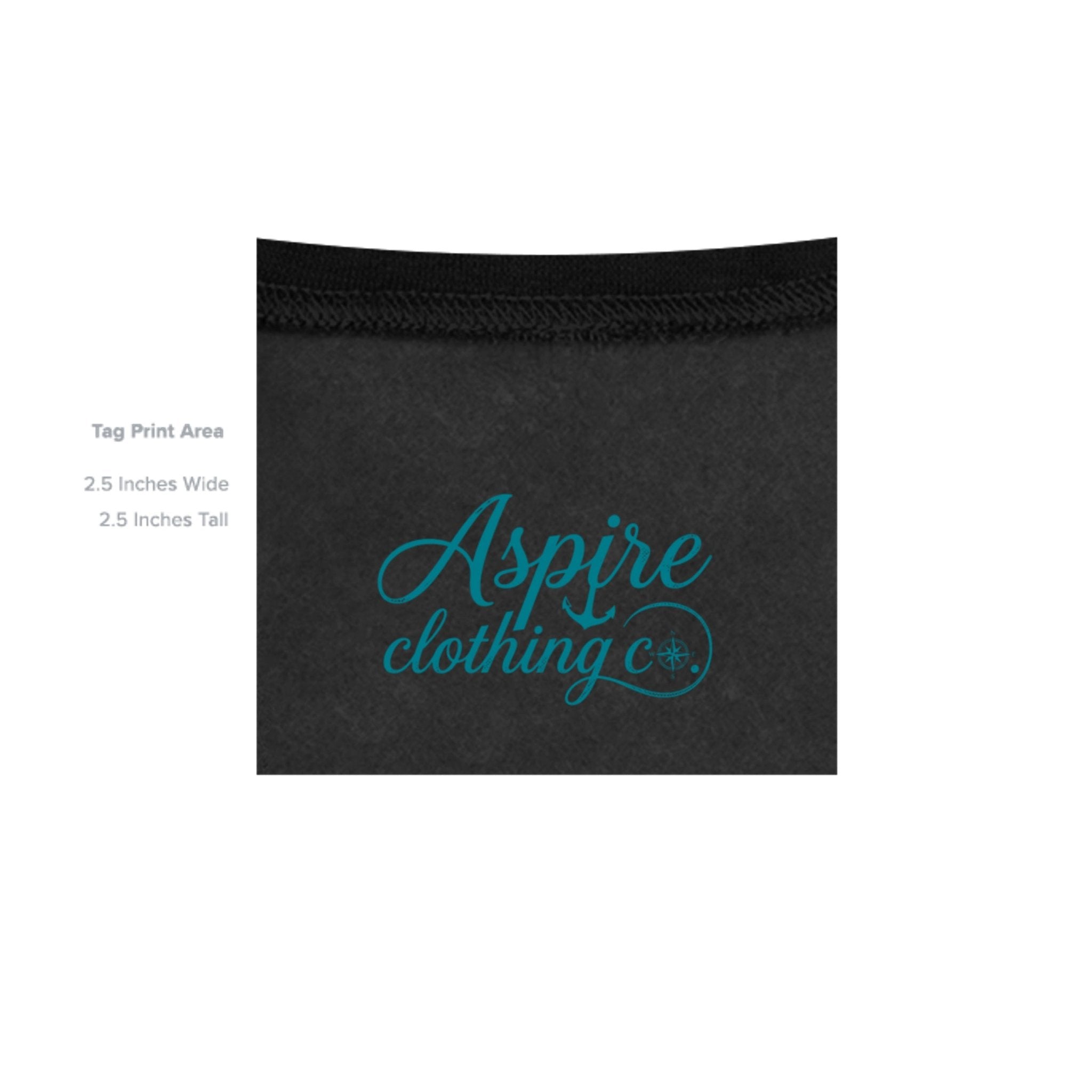 Aspire Anchor Hoodie – Black - Aspire Clothing