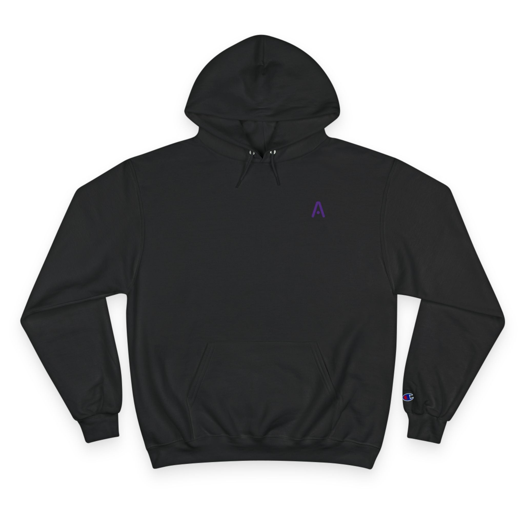 Surreal Rainbow Tree Hoodie | Vibrant Sunset Landscape, Black Pullover - Aspire Clothing
