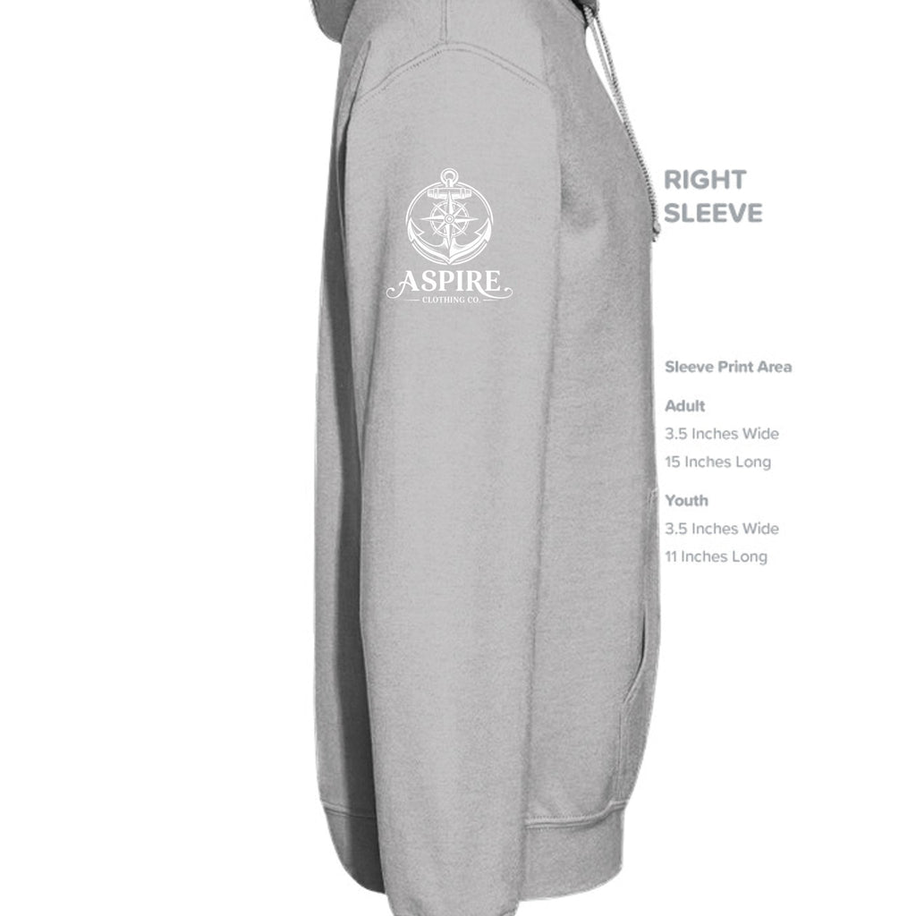 Independent Trading Co IND280SL Avenue Pullover Hooded Sweatshirt - Aspire Clothing