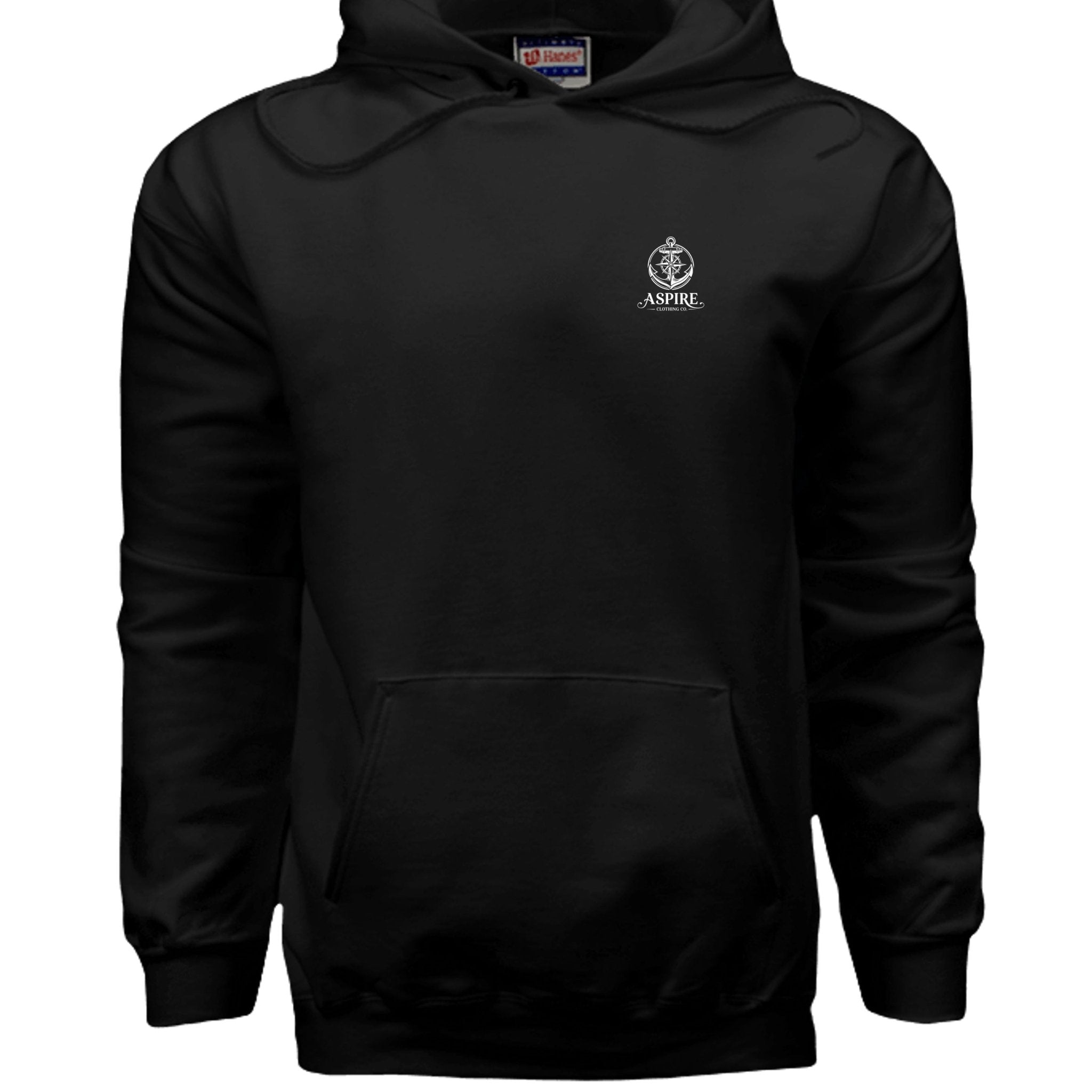 Hanes F170 Ultimate Cotton Hoodie Ninety Percent Cotton Ten Percent Polyester - Aspire Clothing
